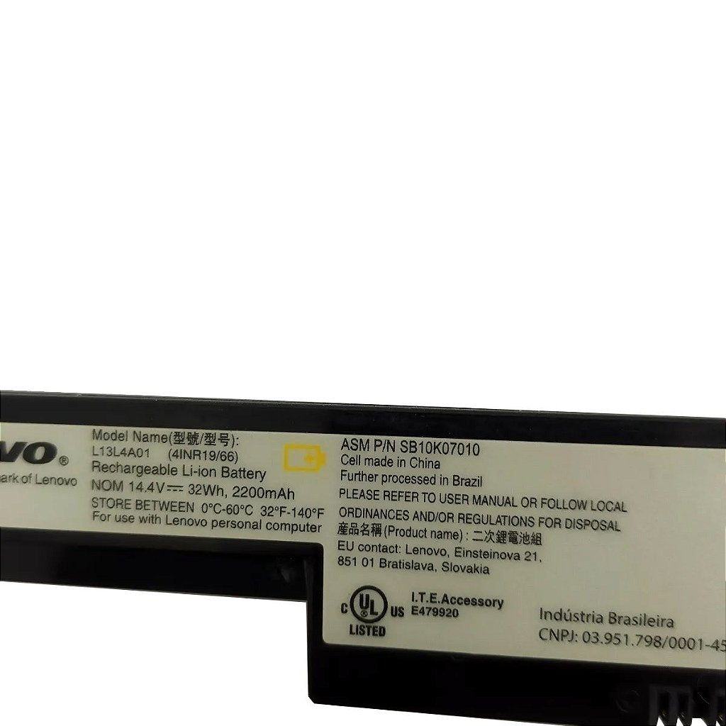 Bateria Notebook Lenovo B40-30 B40-70 N40-70 L13l4a01 14.4v Original