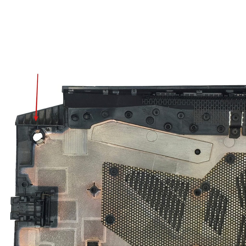 Carcaça Base Inferior Acer Nitro 5 An517-51 Ap2k4000410 Preto Com Detalhes