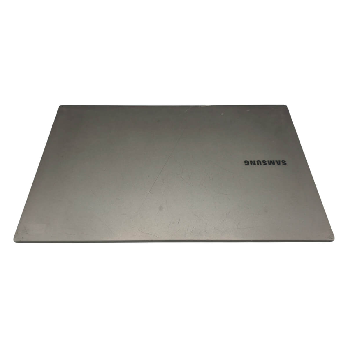 Tampa da Tela Notebook Samsung NP550XCJ BA98-02767A Prata Com Detalhe