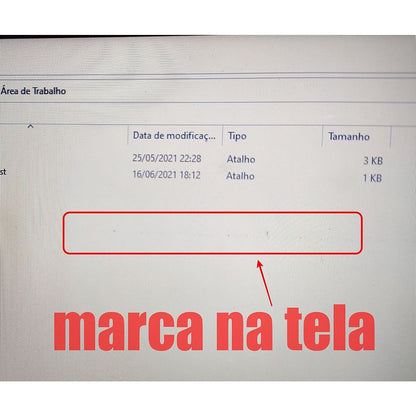 Tela 15.6 Slim Para Notebook Nt156whm-N50 40 Pinos Conector Inferior Esquerdo - Detalhe