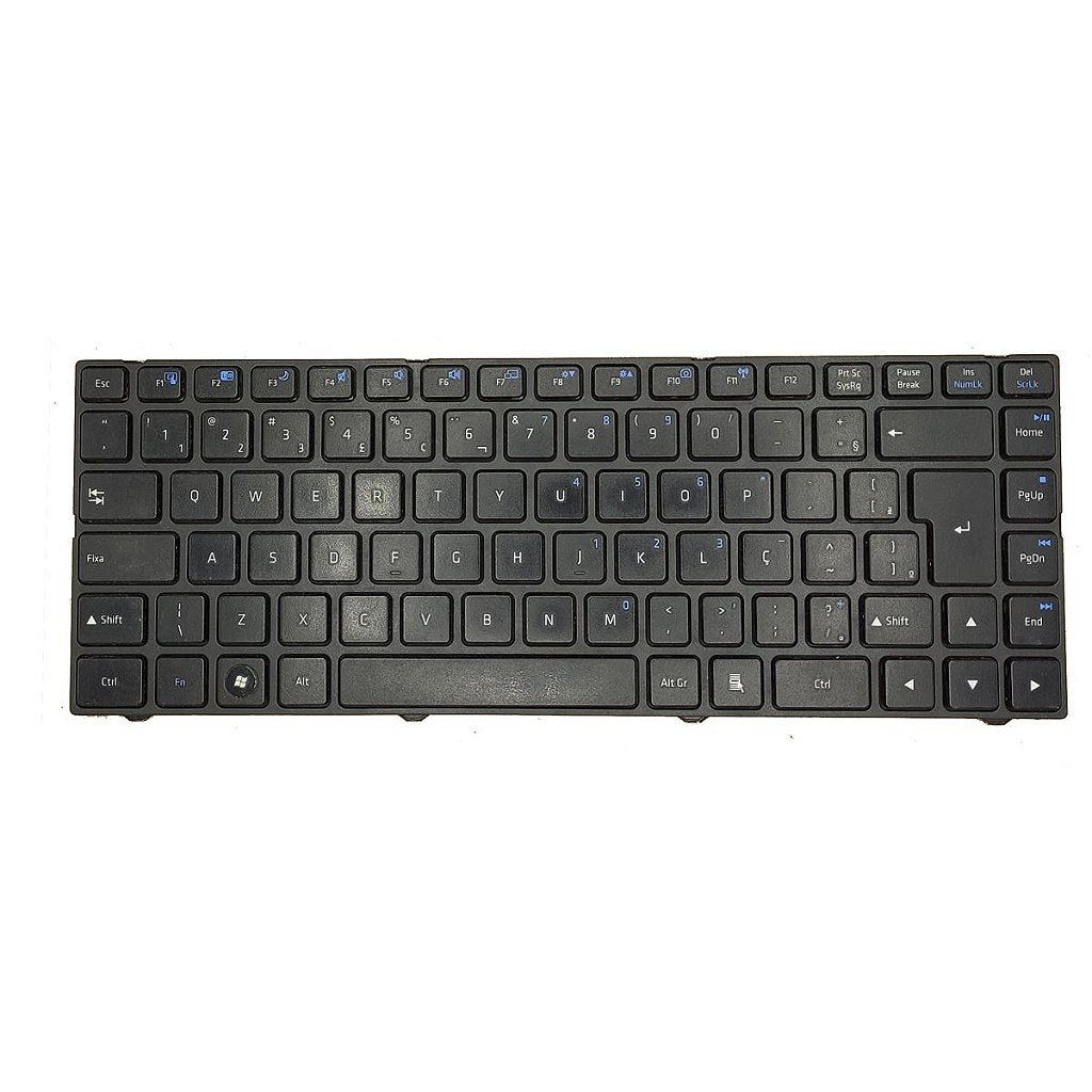 Teclado Positivo Unique S1991 S1990 S1610 S960 S1520 S1620 Mp-10f88pa-F51b Mp-10f88pa-F51jw