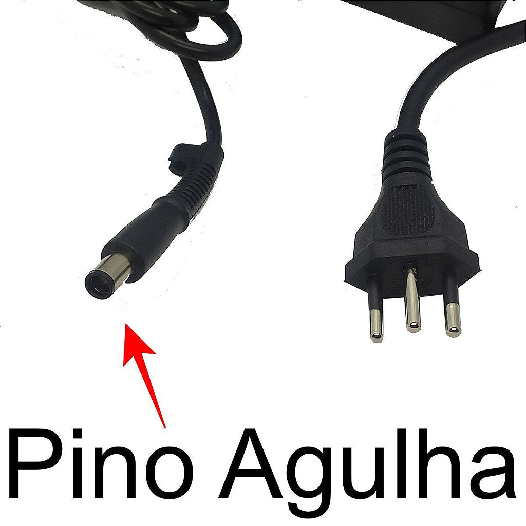 Carregador de Notebook Hp Pavilion G4 G42 G60 Dv4 Dv5 Dv6 Dm4 19v 4.74a 7.4x5.0mm 90w Bivolt