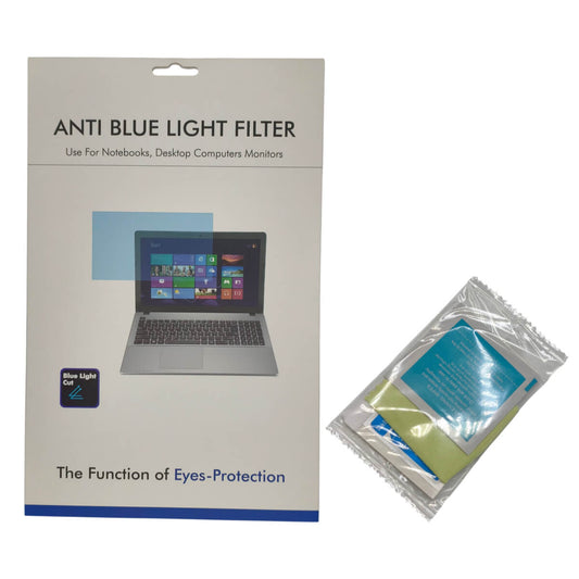 Película Fosca para Notebook 14 e 15,6 Polegadas Anti Reflexo e Anti Luz Azul - Antirreflexiva Estática Sem Cola