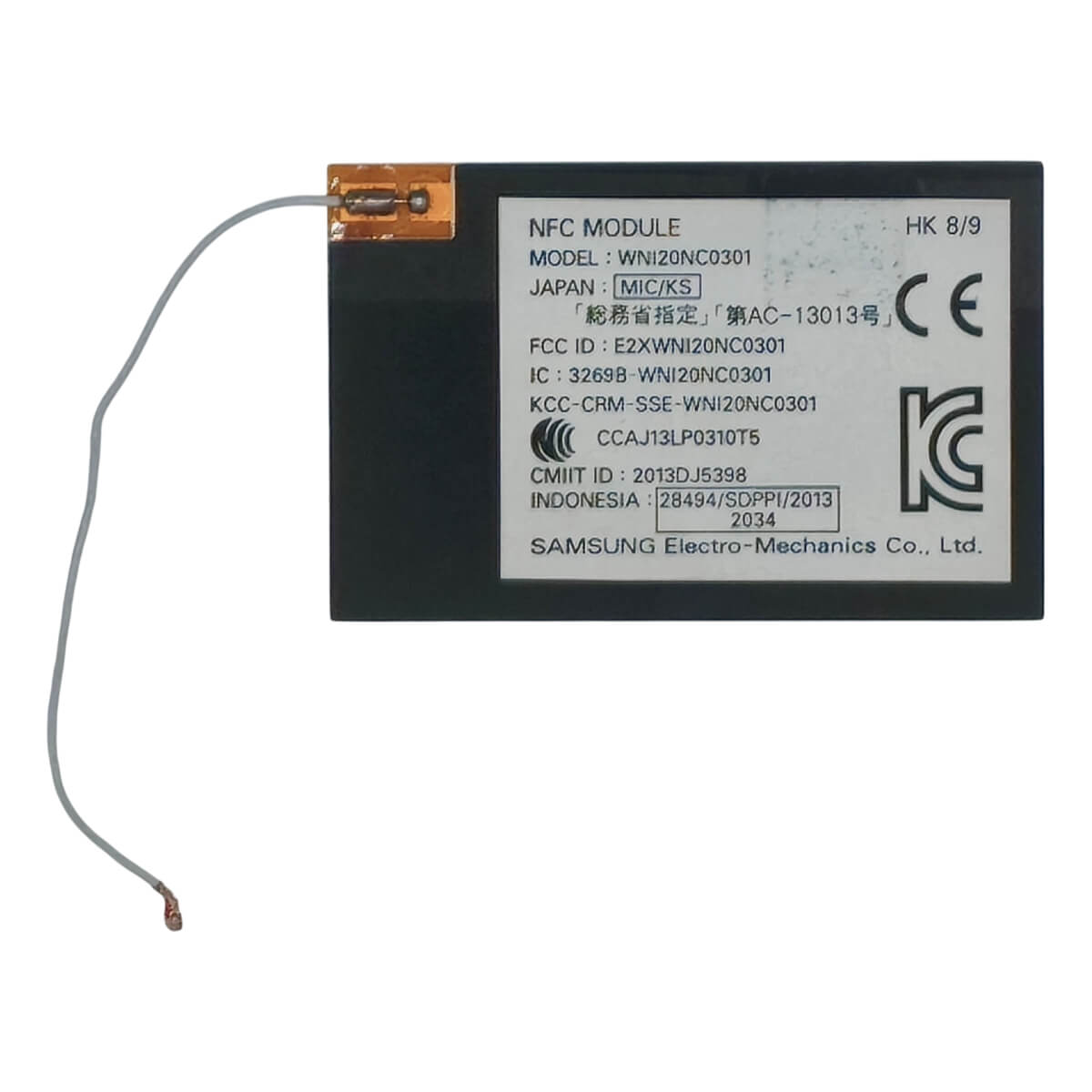 Modulo Nfc Para Notebook Sony Vaio Svf14213cbw Wni20nc0301 Flat 20cm
