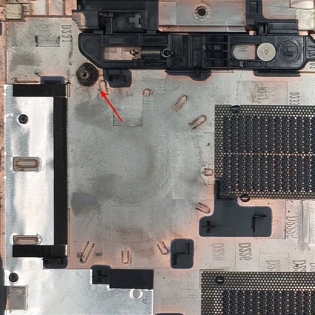 Cadastro: Carcaça Base Inferior Notebook Dell Inspiron 15 3565 3567 0x3vrg Com Detalhe