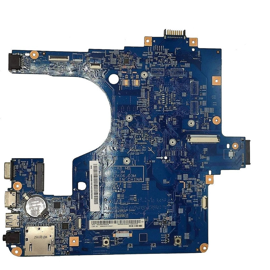 Placa Mãe Notebook Acer E1-522 48.4zk06.03m Amd - Detalhe