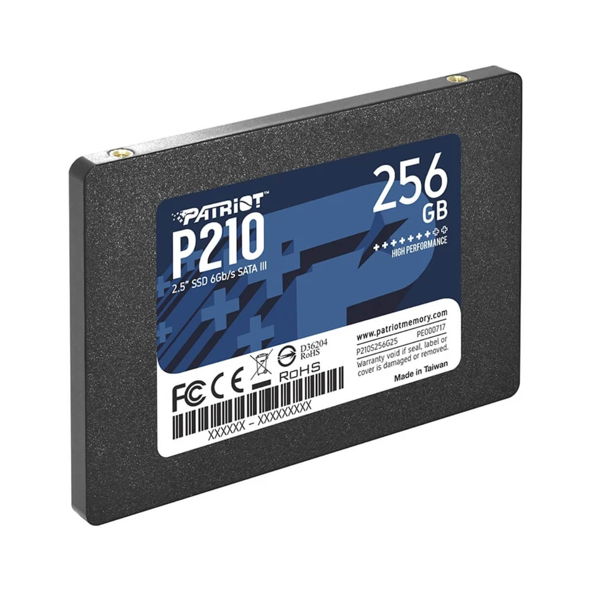 SSD Patriot P210 120GB 2,5 SATA III 6Gb/s Notebook e PC