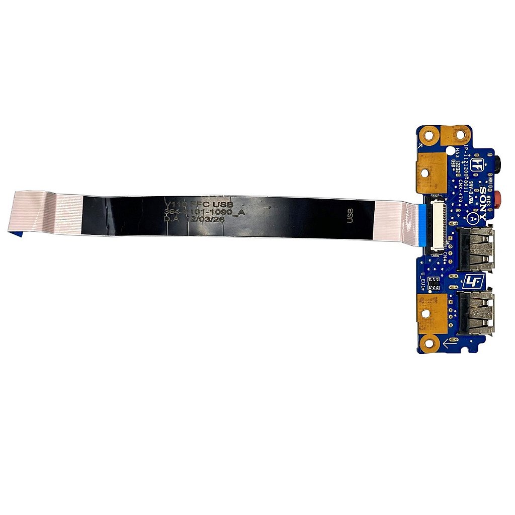 Placa Usb Audio Notebook Sony Vaio Sve14aa12x Sve14ae13x Sve14a15fbs 1p-1121j00-8011