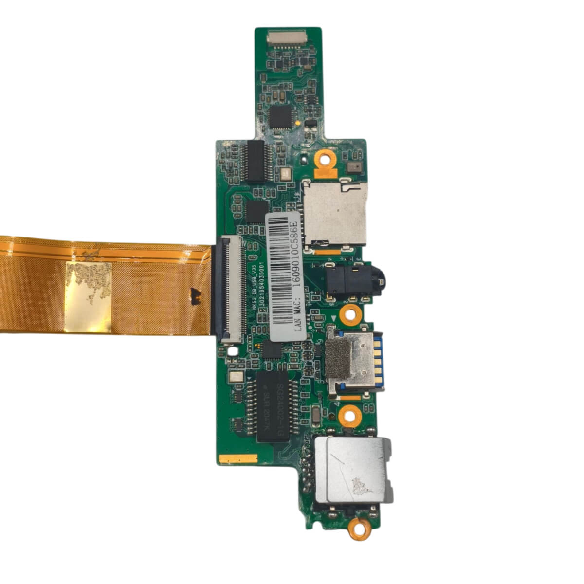 Placa USB RJ45 Áudio e Leitor SD para Notebook Multilaser Ultra UB520