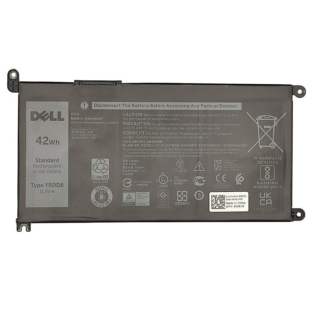Bateria Notebook Dell Inspiron 3493 3582 3583 P75F106 3584 P75F005 3593 17-3793 5480 5482 5485 5491 42wh 11.4v Original