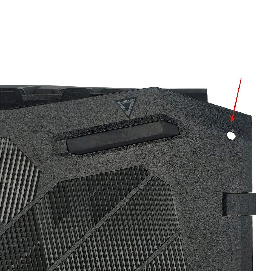 Carcaça Base Inferior Acer Nitro 5 An517-51 Ap2k4000410 Preto Com Detalhes