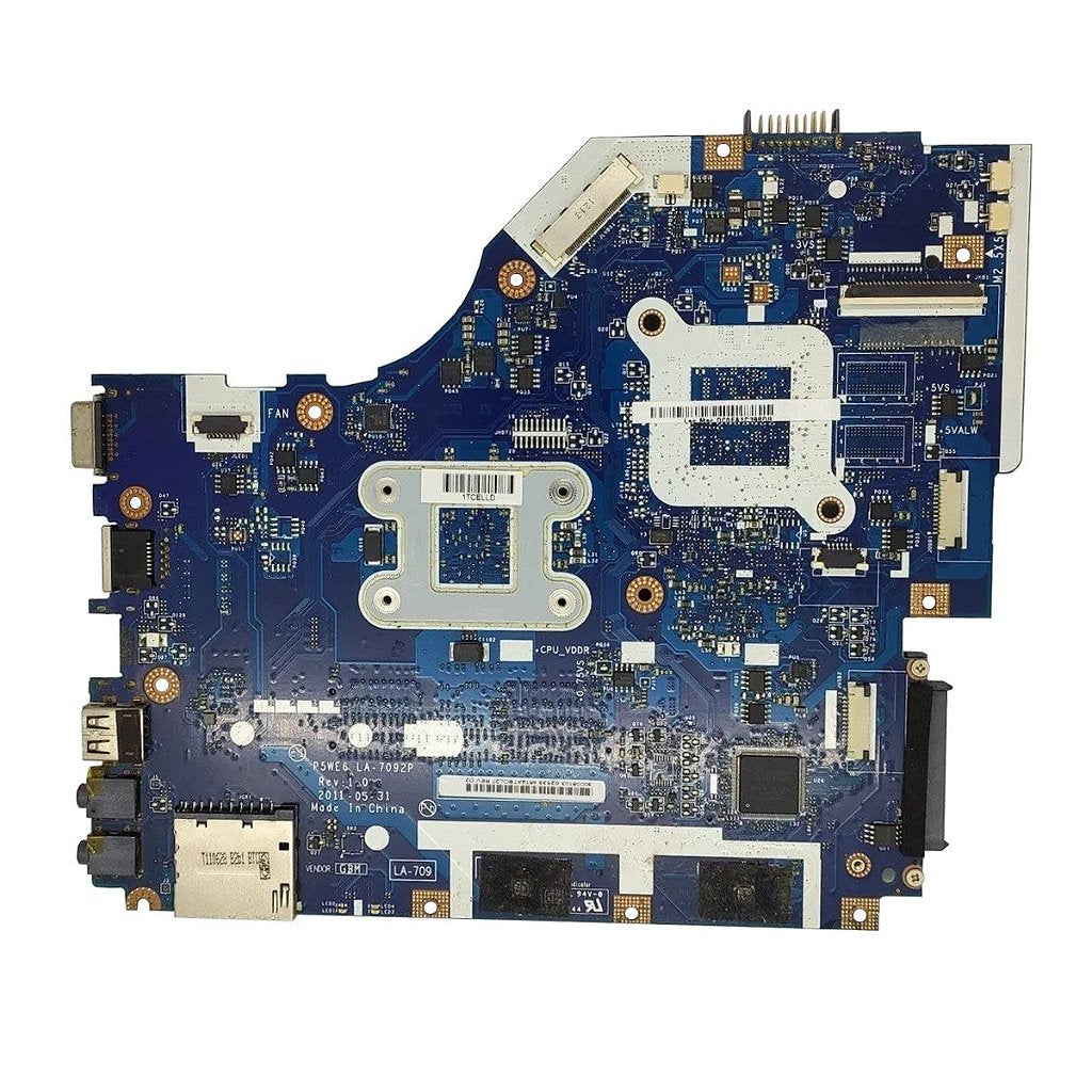 Placa Mãe Notebook Acer Aspire 5253 5250 Emachines E443 P5we6 La-7092p Amd