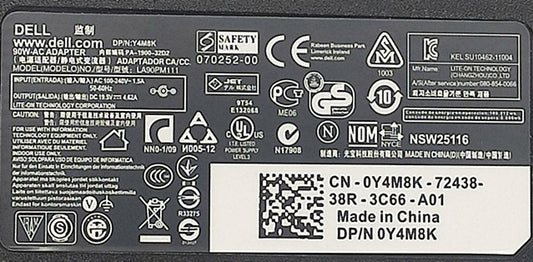 Carregador de Notebook Dell 19.5v 4.62a 90w 7.4x5.0 Bivolt