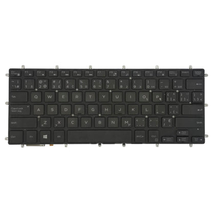 Teclado Dell Inspiron 13 7368 7370 7373 7375 7378 14 7472 15 7560 7570 7573 Frances Retroiluminado Original 0GXJHX
