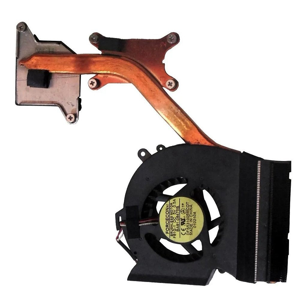 Cooler Dissipador Samsung R530 | Ba81-08475b / Ba62-00498b