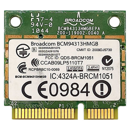 Placa Wifi Bluetooth Para Notebook Hp G42 G4-1130br G4-1000 Series Broadcom Bcm94313hmgb Bcm4313