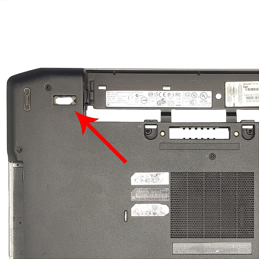 Carcaça Base Inferior Notebook Dell Latitude E6420 - Detalhe
