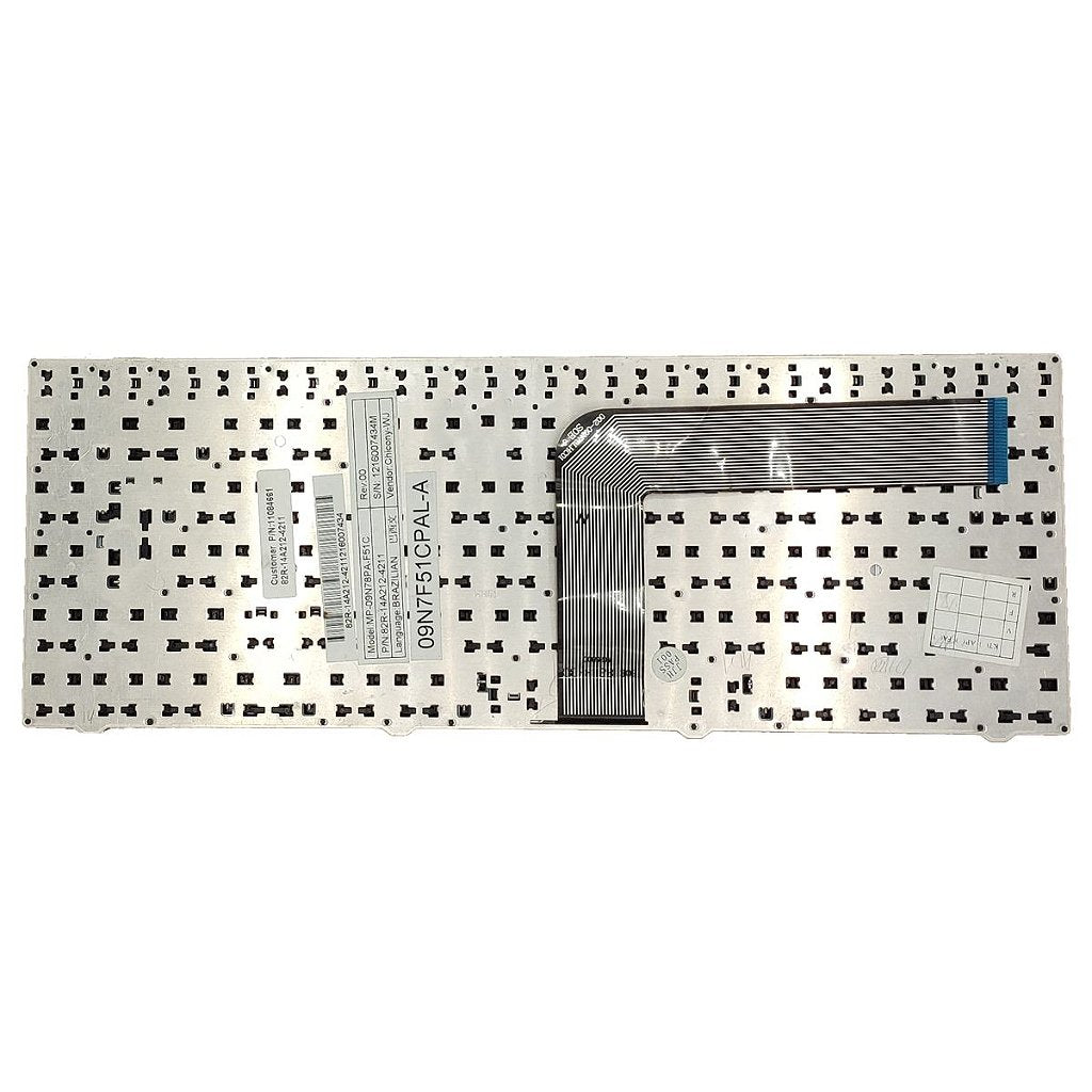 Teclado Positivo Unique S1991 S1990 S1610 S960 S1520 S1620 Mp-10f88pa-F51b Mp-10f88pa-F51jw