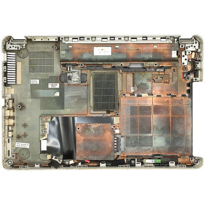 Carcaça Base Inferior Notebook Hp G42 Preto Com Prata