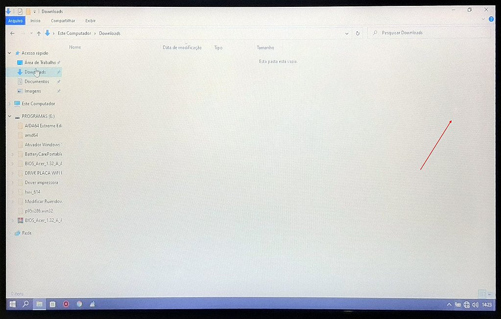 Tela Led 15.6 40 Pinos Para Notebook - Detalhe