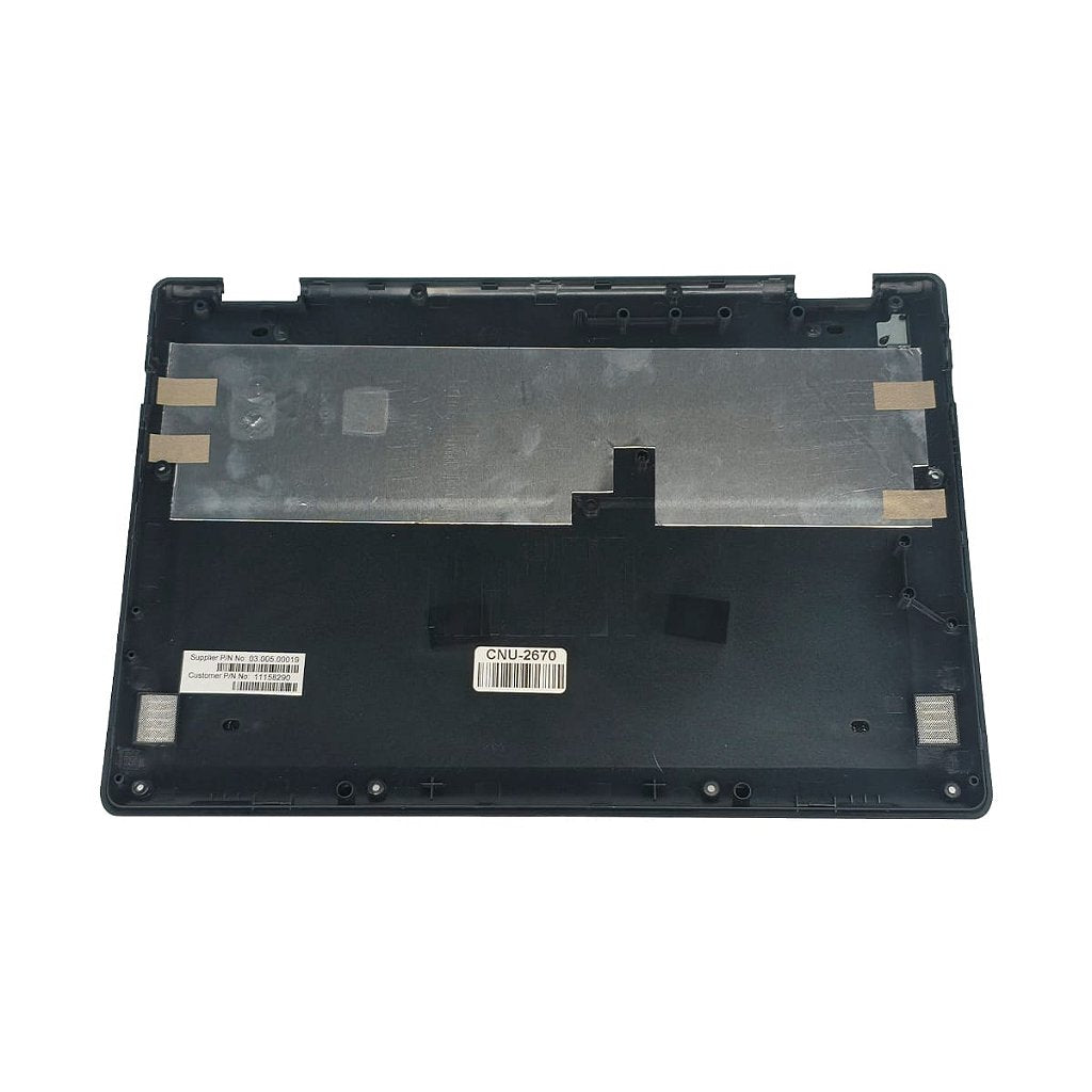 Carcaça Base Inferior Notebook Positivo Duo C4128b Cinza Escuro