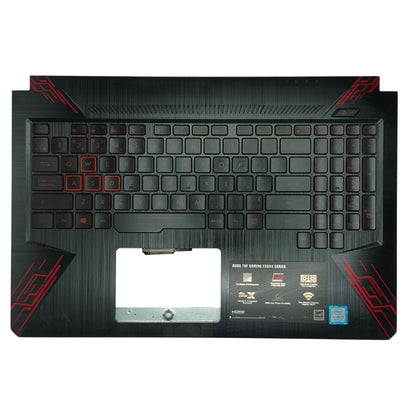 Base Superior Com Teclado Francês Retroiluminado Asus TUF Gaming FX504G FX504GD FX504GE FX504GM 3RBKLTFJN20 3BBKLTAJNL0