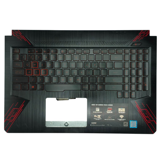 Base Superior Com Teclado Francês Retroiluminado Asus TUF Gaming FX504G FX504GD FX504GE FX504GM 3RBKLTFJN20 3BBKLTAJNL0