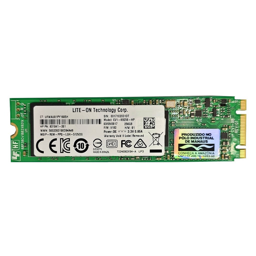 SSD 256Gb M.2 Sata Lite-On Cv1-8b256