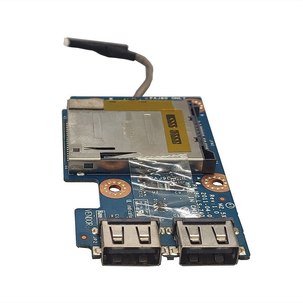 Placa Usb Sd Notebook Lg P430 Lgp43 Ls-7401p