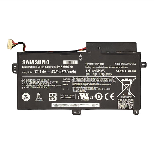 Bateria Notebook Samsung Np500r5h Original Np450r5v Np470r5e Np370r5e Np510r5e Aa-Pbvn3ab 11.4v 43wh Com Detalhe