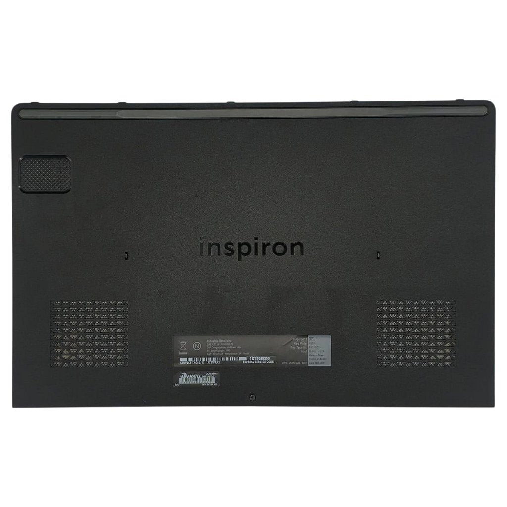Carcaça Tampa Inferior Notebook Dell Inspiron 15 7566 7567 Preto Com Detalhe