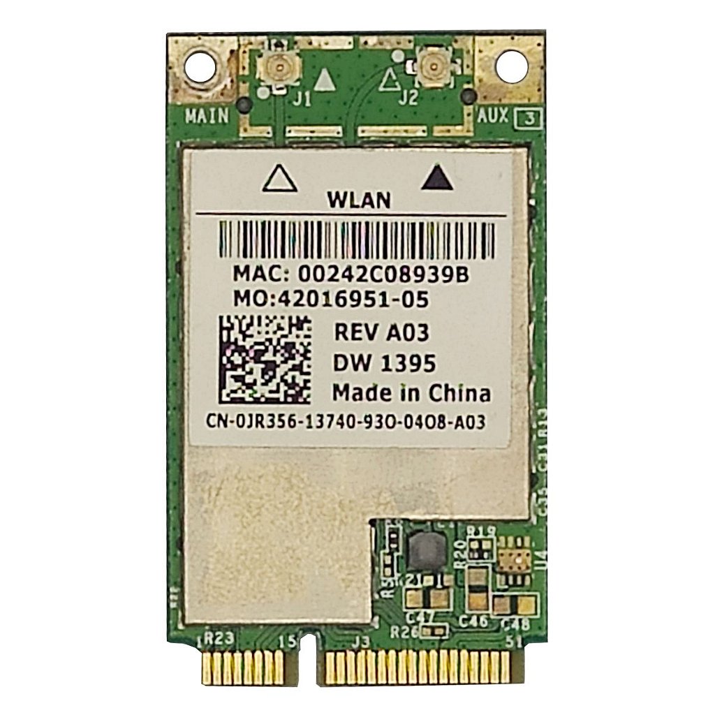 Placa Wifi Broadcom Bcm94312mcg Dw1395 Para Notebook