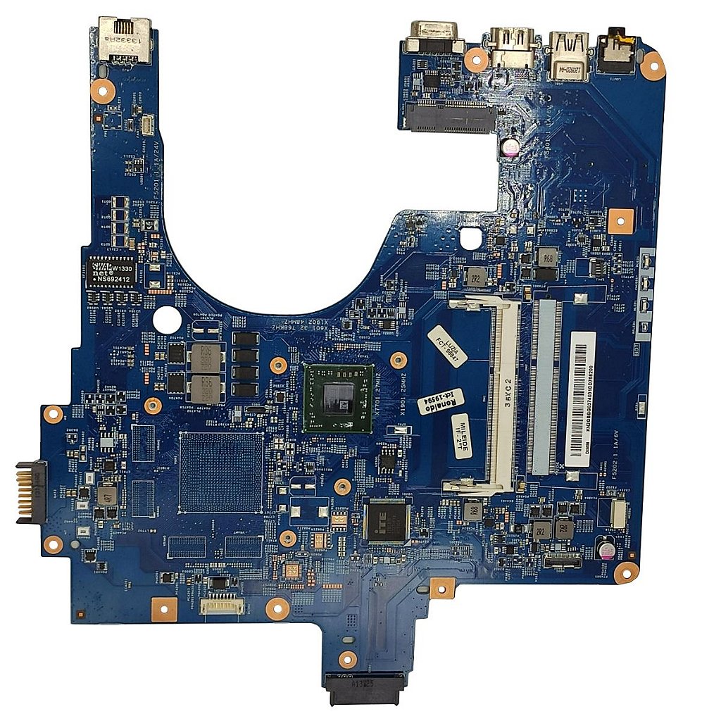 Placa Mãe Notebook Acer E1-522 48.4zk06.03m Amd - Detalhe
