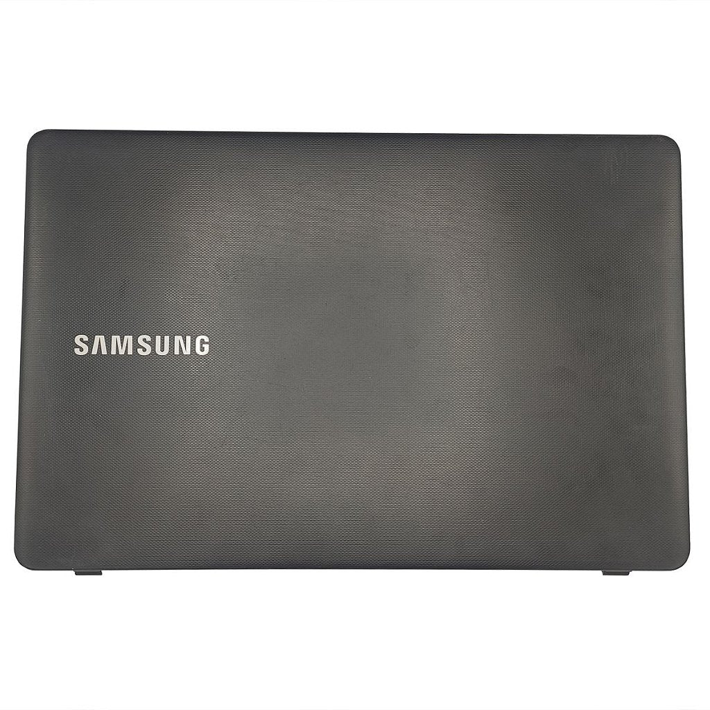 Carcaça Tampa Da Tela Notebook Samsung Np300e5m Np300e5k Np300e5l Ba61-03091a - Detalhe
