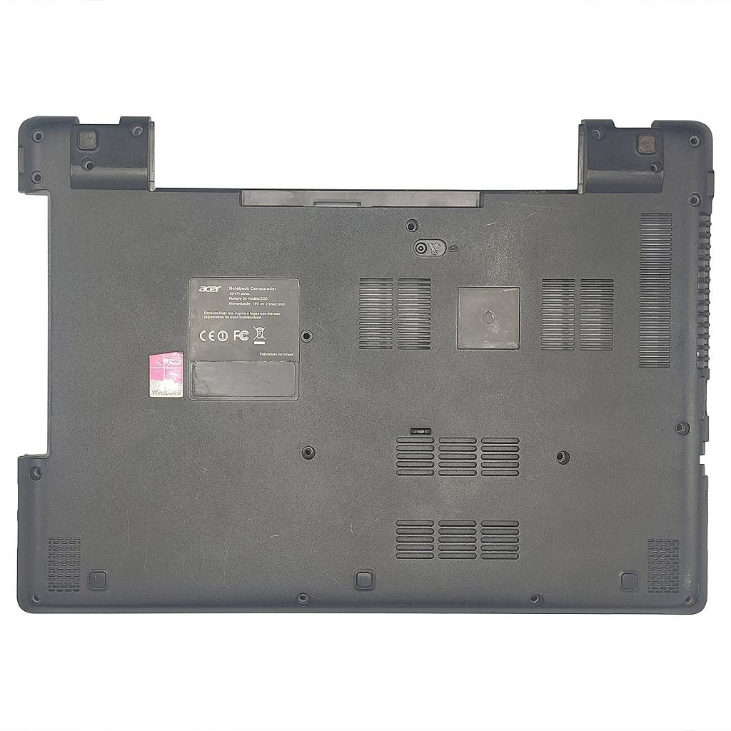Carcaça Base Inferior Notebook Acer Aspire E5-471 E5-471g Preto