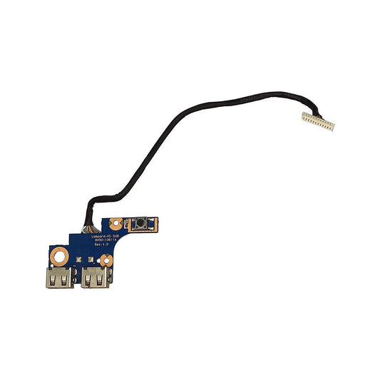 Placa Power Botão On Off + Usb Samsung Np270e5g E Np270e5e Np270e5j Ba92-13611a
