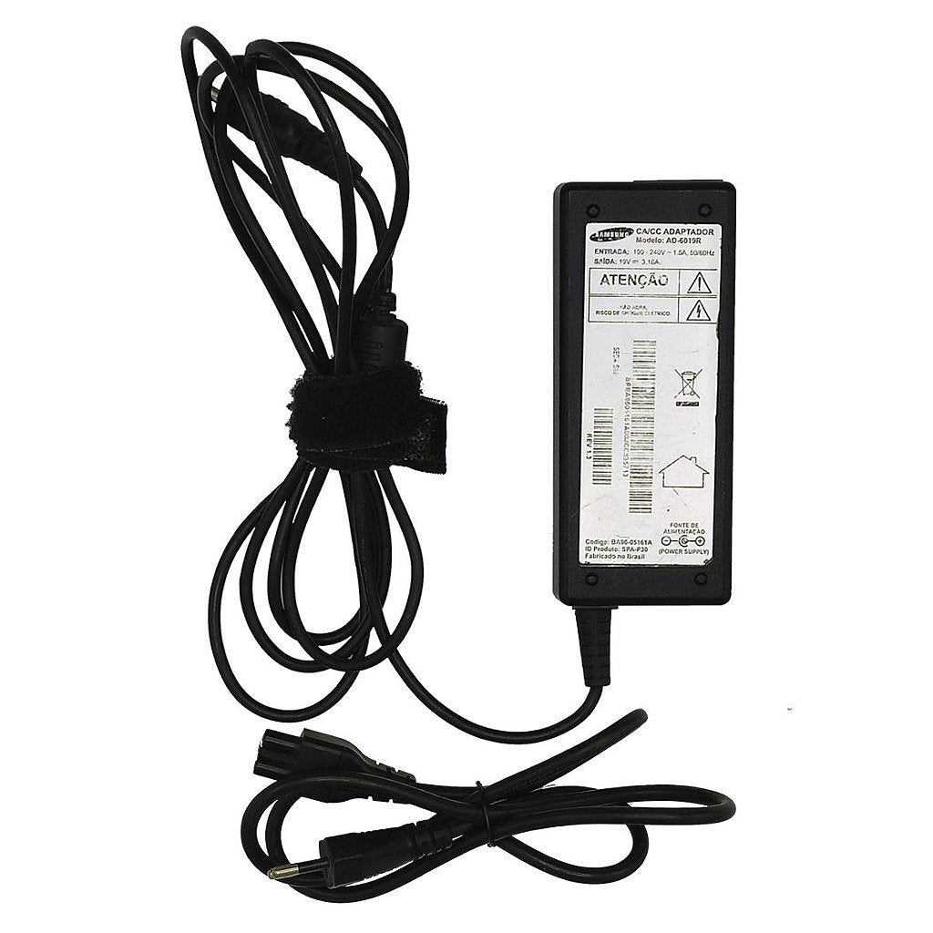 Carregador de Notebook Samsung 19v 3,16a 5.5x3.0mm Original