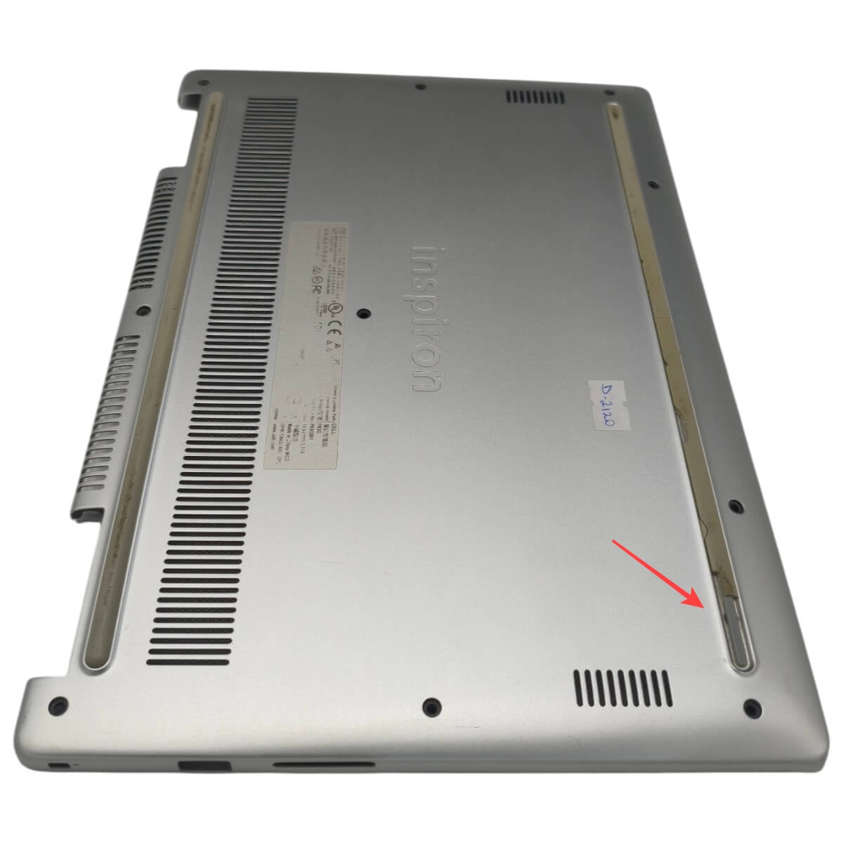 Carcaca Base Inferior Dell Inspiron 13 7370 7373 7380 Original 0R58VX R58VX