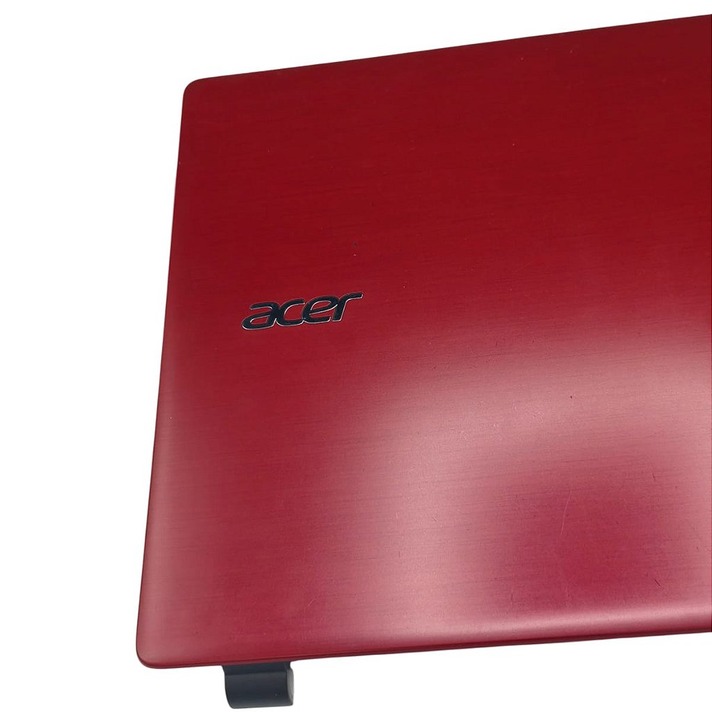 Carcaça Tampa Notebook Acer Aspire E5-572 E5-571 E5-551 E5-521 E5-511 E5-531 Vermelho Com Detalhe