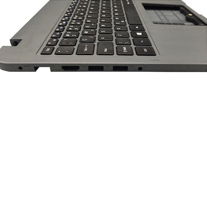 Carcaça Base Com Teclado Notebook Samsung Np350xaa Np350xbe Chumbo
