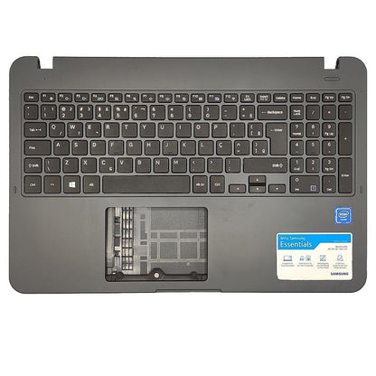 Carcaça Base Com Teclado Notebook Samsung Np350xaa Np350xbe Chumbo