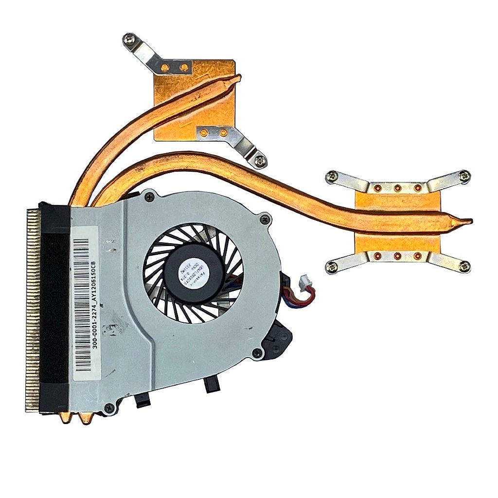 Cooler Com Dissipador Notebook Sony Vaio Sve14aa12x Sve14a15fbs Udqflzr26cf0