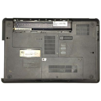Carcaça Base Inferior Notebook Hp G42 Preto Com Prata