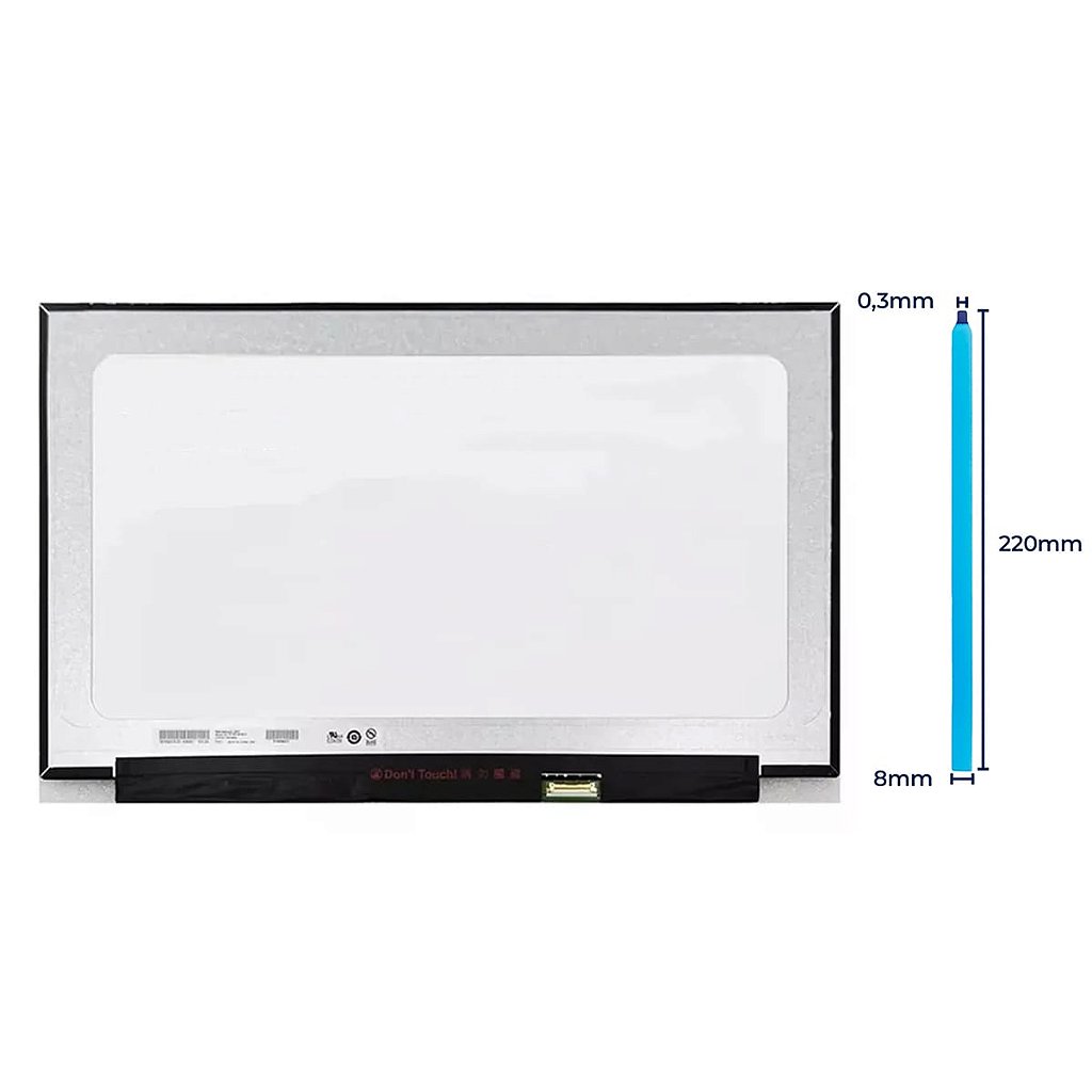 Fita Dupla Face Para Tela Notebook LCD 220x80mm Alta Fixação