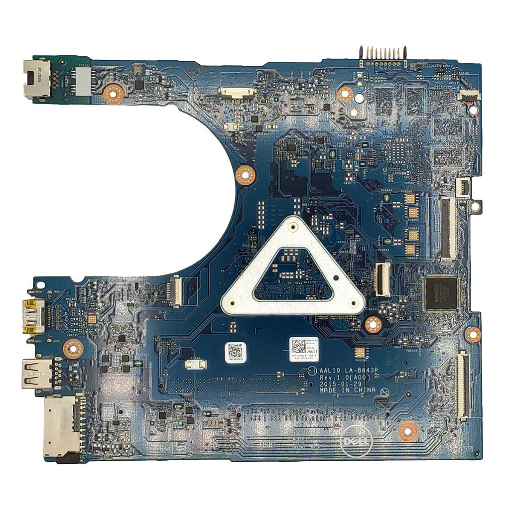 Placa Mãe Notebook Dell 14 5458 Aal10 La-B843p Processador Intel I3 Com Hdmi