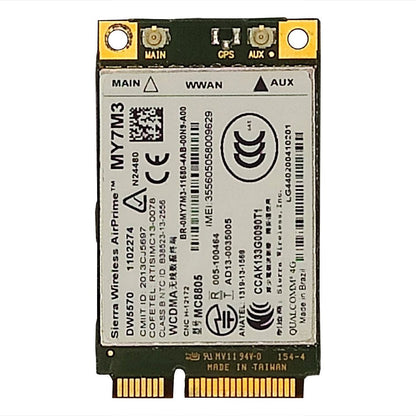 Placa Wifi Sierra Wireless Airprime Dw5570 Notebook Dell Latitude E5440 E6440 E6540 E7240 E7440 M4800 M6800