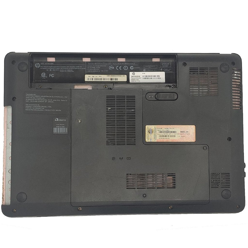 Carcaça Base Notebook Hp Pavilion G4-1160br G4-1165br G4-1170br G4-1180br G4-1190br G4-1315br Rosa