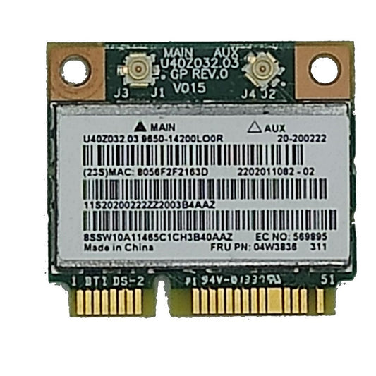 Placa Wireless Wifi Bluetooth Notebook Broadcom Bcm943142hm