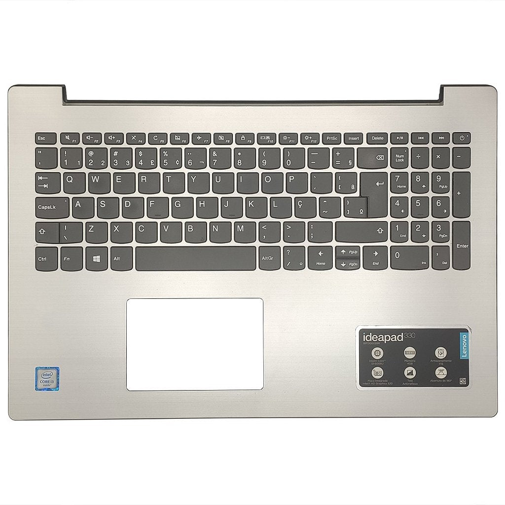 Carcaça Base Com Teclado Notebook Lenovo Ideapad 330-15 320-15 15.6