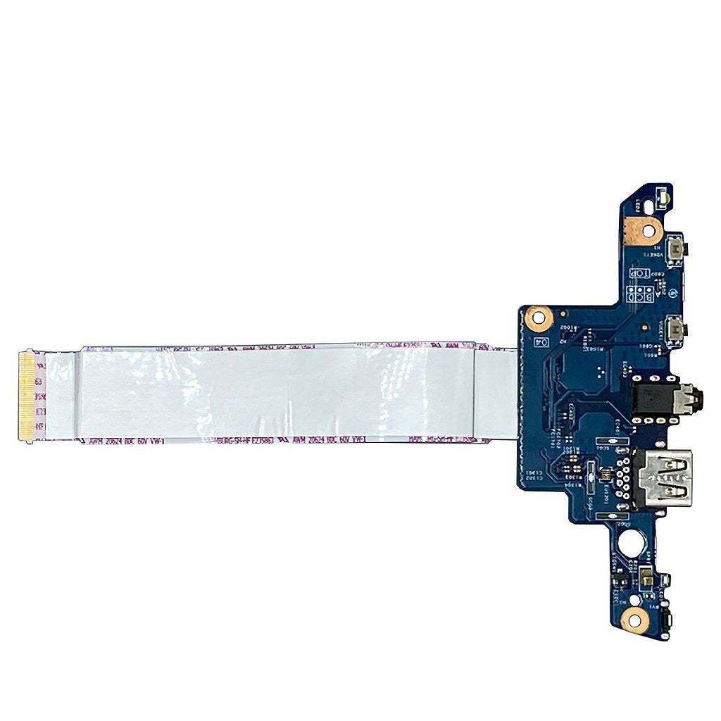 Placa Power Usb Audio Notebook HP Envy x360 M6-aq105dx 15t-aq200 M6-ar004dx 448.07n02.0021
